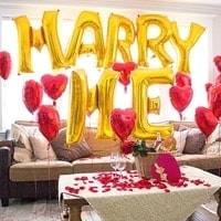 Propuesta con globos