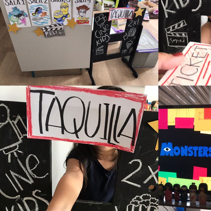 fiesta con cine en casa