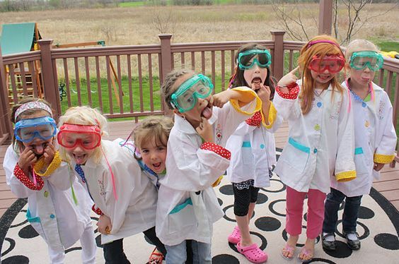 fiesta de cintífico loco