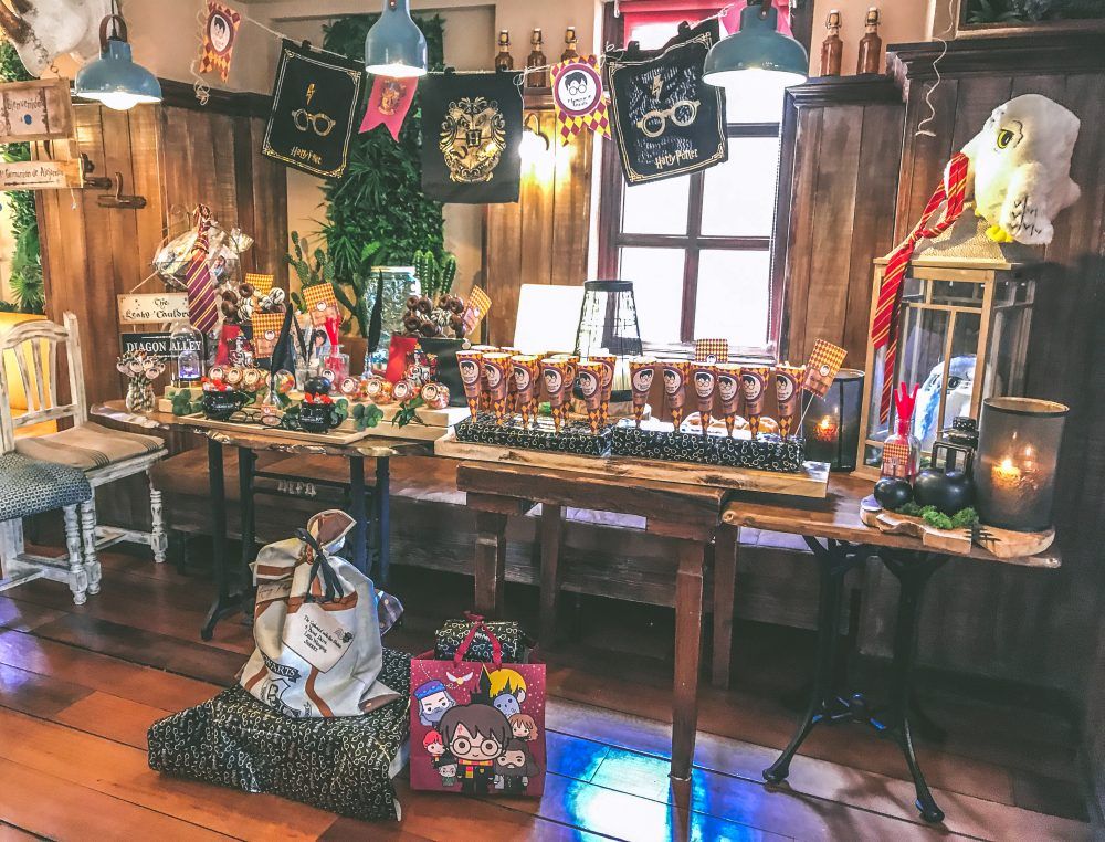 fiesta de harry potter