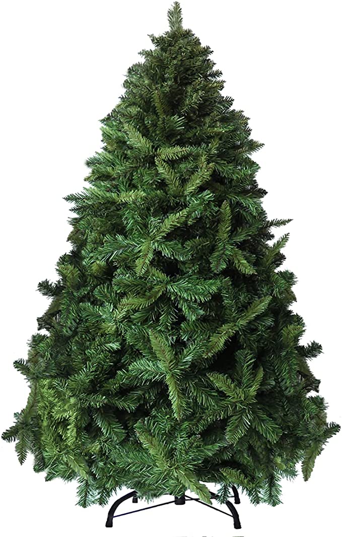 EL SANTA Árbol de Navidad clásico con Extra follaje