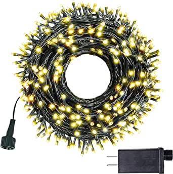 Cadena de luces blancas cálidas