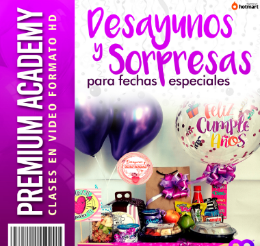 Curso Online: Desayunos y Sorpresas Para Fechas Especiales