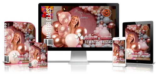 Bouquet de Globos Para Eventos y Fiestas – Curso en Línea